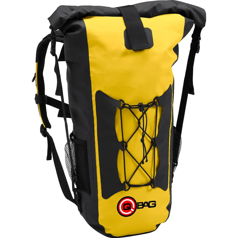 Nur Heute QBag Rucksack 05 wasserdicht bis zu 45 Liter Stauraum gelb