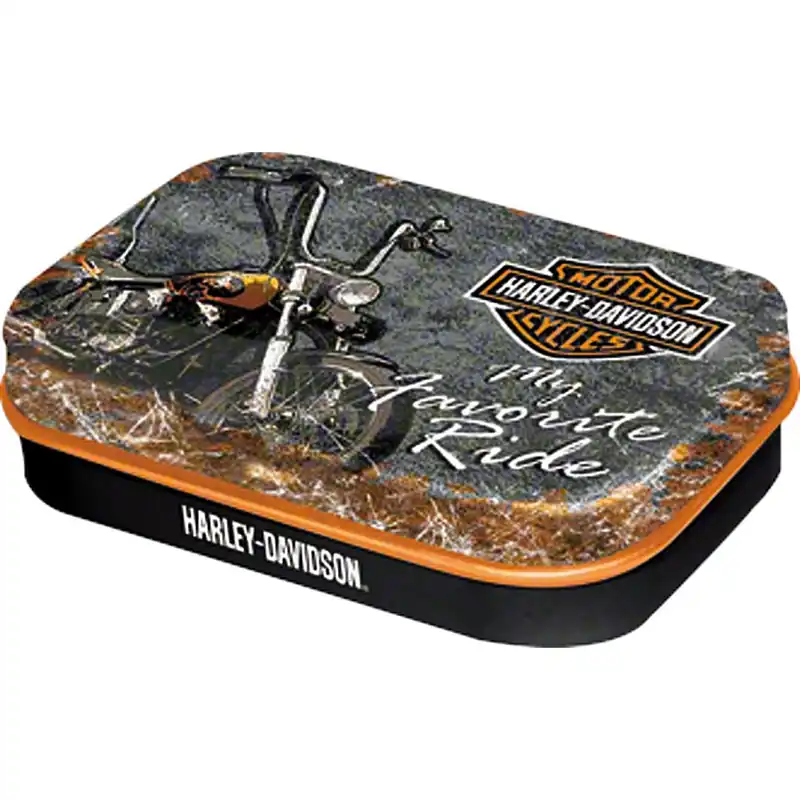 Nostalgic-Art Pillendose Harley Davidson Favourite Ride Neue Kollektion