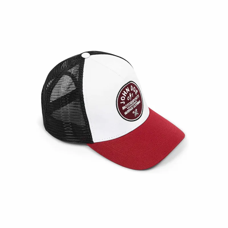 Billig John Doe JDM 0/1 Cap schwarz/rot