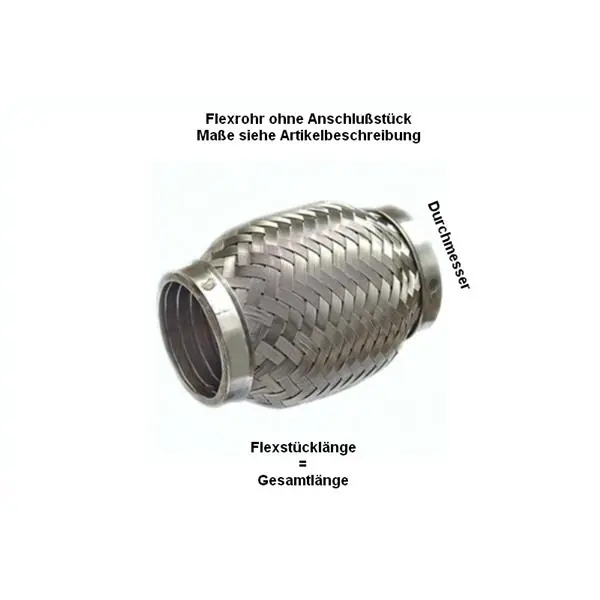 Solange Der Vorrat Reicht Auspuffflexrohr (Kopexrohr) X22XE