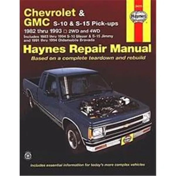 Finale Aktion Reparaturanleitung Chevy/GMC S10/S15 1982-1994